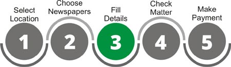 Name Change Ad Booking Step 3